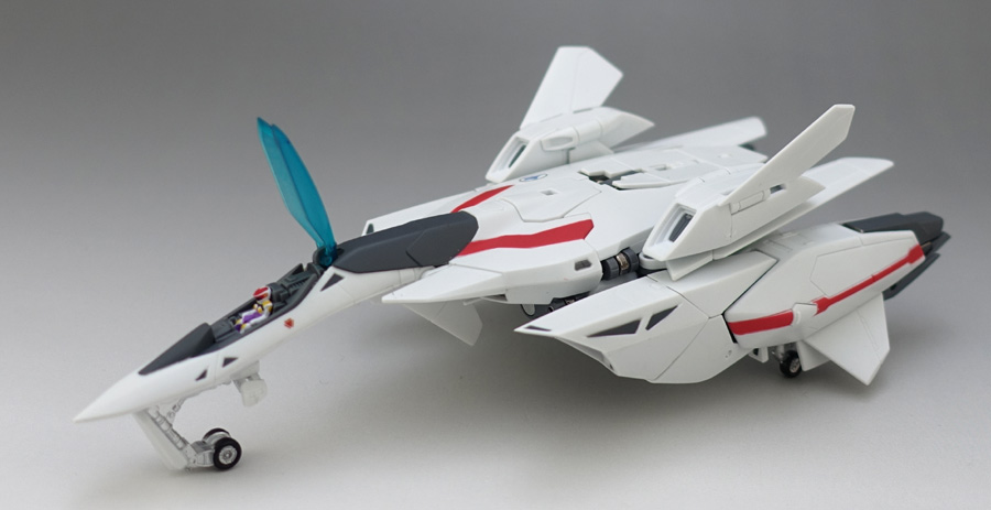 HI-METAL R VF-2SS バルキリーII＋SAP（シルビー・ジーナ機） 超時空要塞マクロスII -LOVERS AGAIN- バンダイ